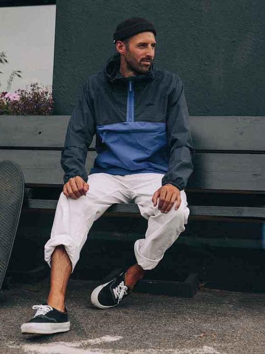 Winter Parka Wasserdicht und Winddicht Dunkelblau/Blau