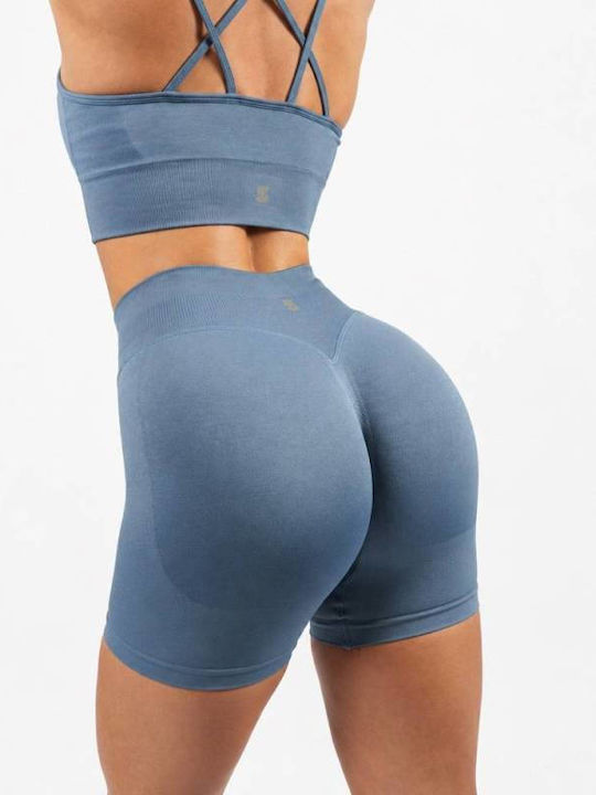 Training Women's Leggings High Waist & Push Up Blue Sapphire