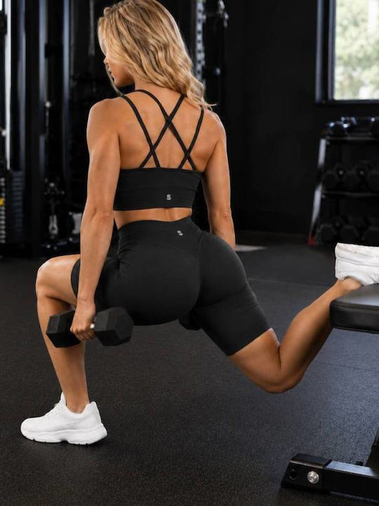 Training Women's Leggings High Waist & Push Up Black