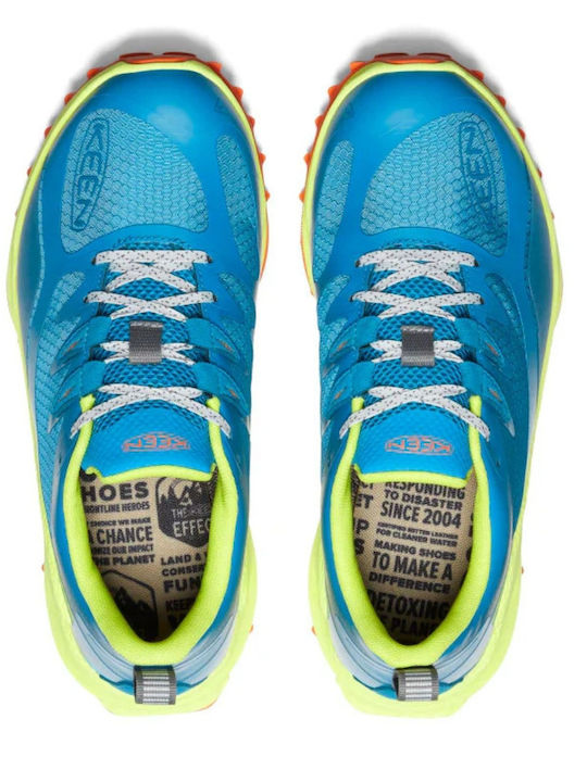 Keen Zionic Damen Wanderschuhe Wasserdicht Blaue