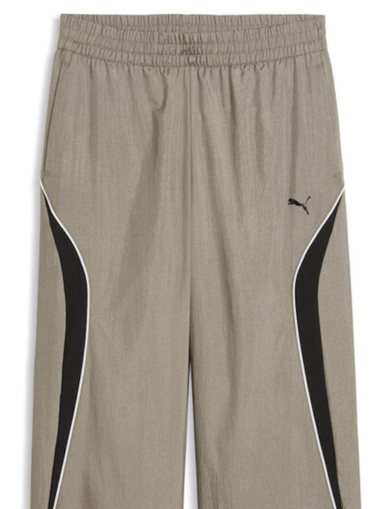 PUMA Woven Sweatpants Beige