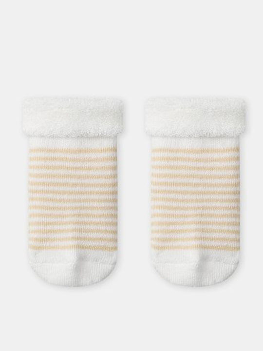 Sergent Major Kids' Socks Ecru 2 Pairs