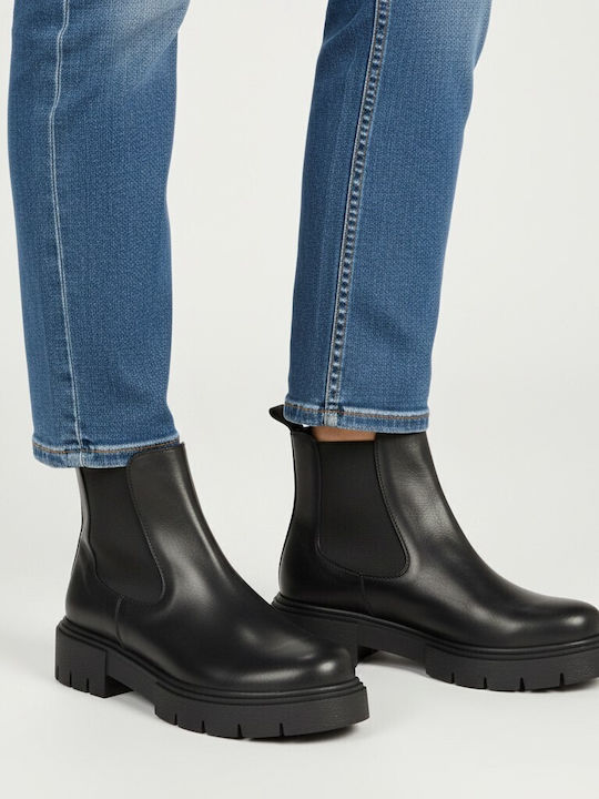 Damen Stiefeletten Schwarz