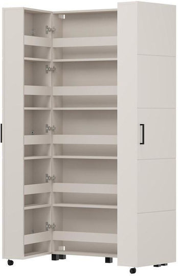 Ξύλινη Παπουτσοθήκη 92x33x185cm