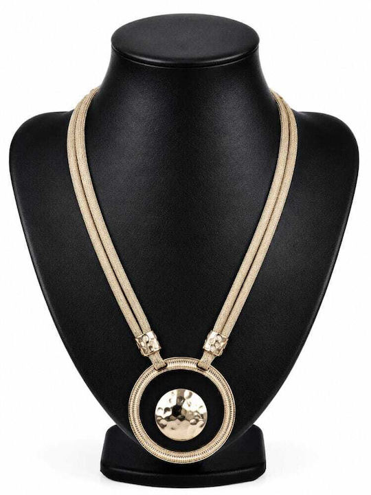 Liva Fashion Double Gold Plated Necklace