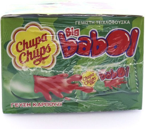 Chupa Chups Kaugummi Big Babol Wassermelone 60 Stück 6-41040