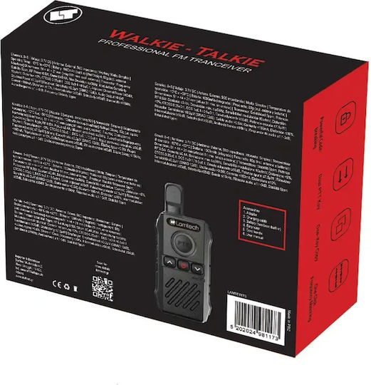 Lamtech LAM981173 Walkie Talkie 0.5W Without Display