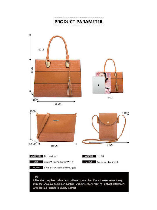 Set Women's Shoulder Bag Brown
