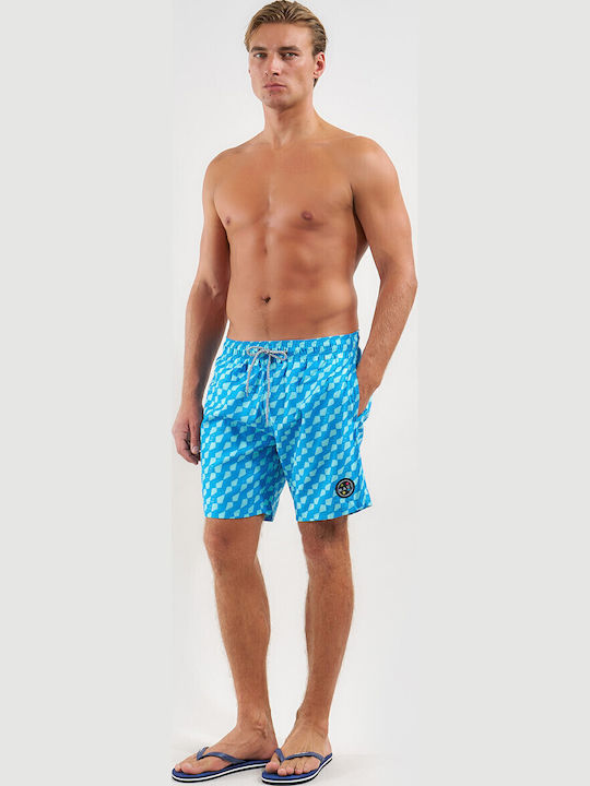 Men's Swimwear Shorts Light Blue 1065560006-Light Blue