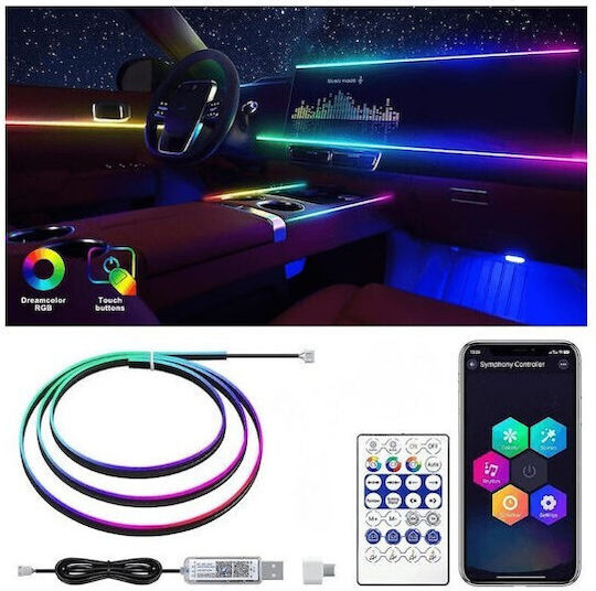 Decorative Lighting Set 18 LED RGB Car XD-2606 RL16468