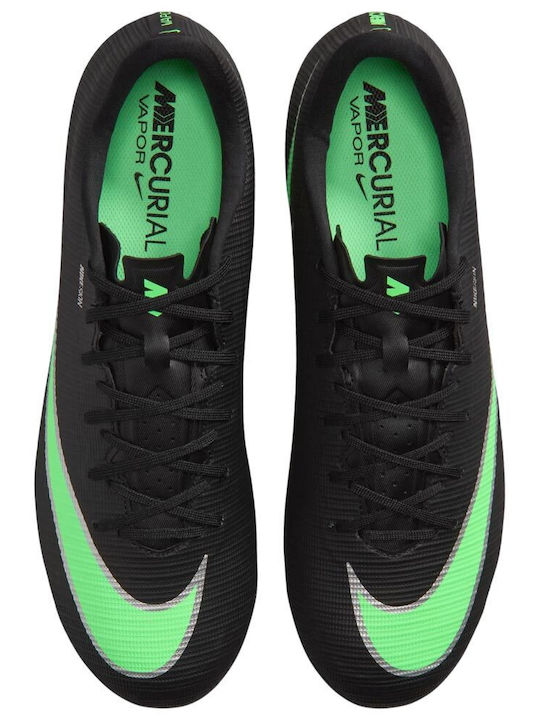 Nike Mercurial Vapor 17 Academy AG Fußballschuhe mit Stollen Schwarz