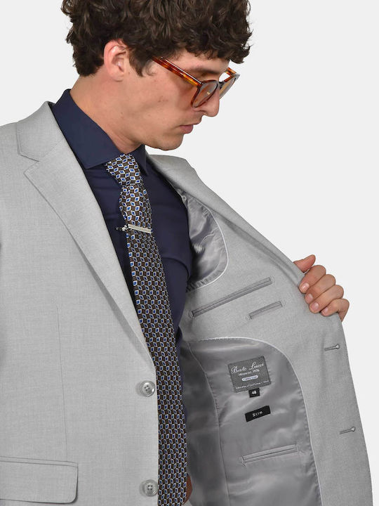 Men's Suit with Slim Fit Grey
