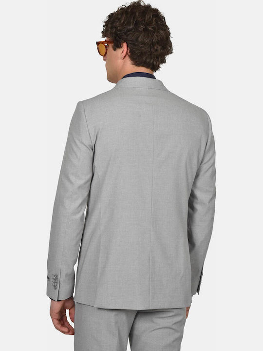Men's Suit with Slim Fit Grey