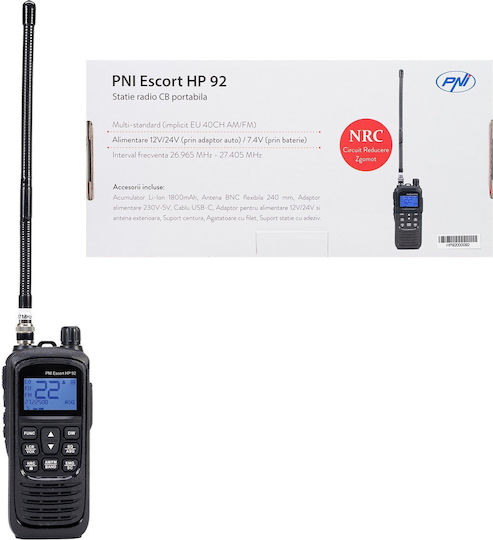 PNI Escort HP 92 CB Auto 4W cu Ecran Monocrom