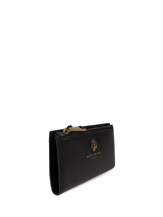 Small Leather Women's Black Wallet