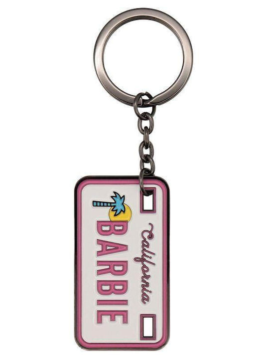 Barbie License Plate Limited Edition Keyring
