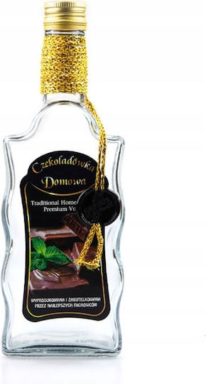 Μπουκάλι Διακοσμημένο Κύμα 500ml Σπιτικη Σοκολατα