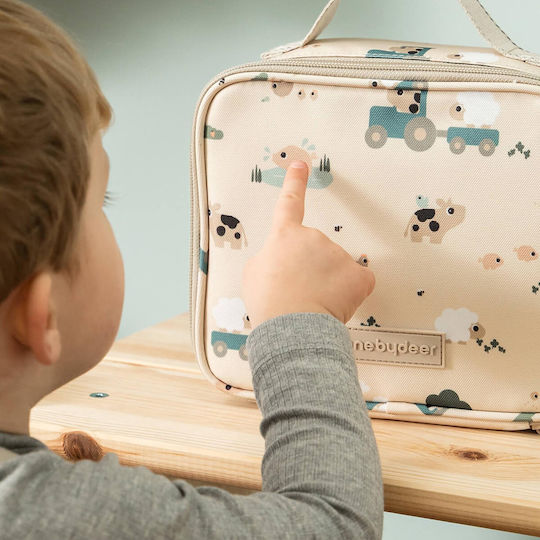 Done by Deer Kinder Lunchtasche Handtasche Isoliert 2.8 Liter Beiges