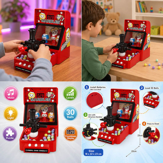 Interaktives Spielzeug Tisch Flipper Musik 30 Verschiedene Designs