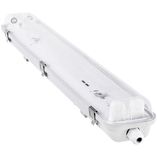 Wasserdichte LED Lampe Staubresistent 60cm 2xt8 G13 Ip65 Herso Lumiled