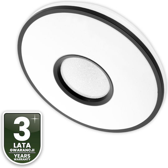 Verus 48w Cct Deckenleuchte Led Wandmontage Weiß Rund 40cm + Fernbedienung Lumiled