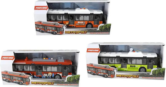 Metropoli City Bus - 3 Pcs Bus Pull Back for 1.5+ Years