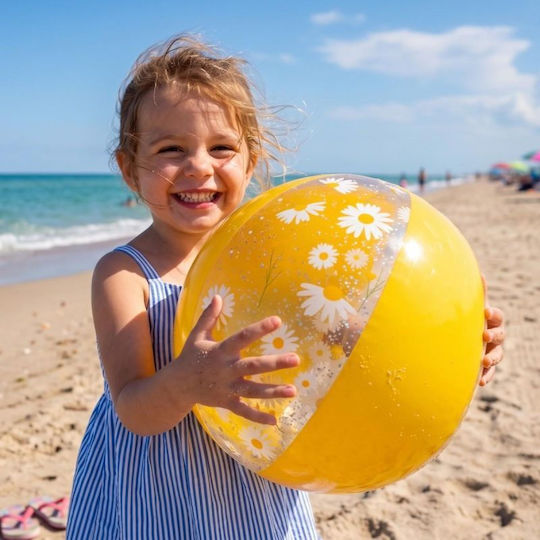 Jilong Inflatable Beach Ball In Yellow Colour 50 cm