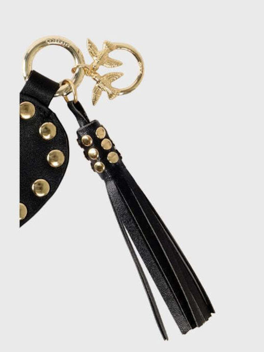 Pinko Studs Heart Charm 107412 A31u Black