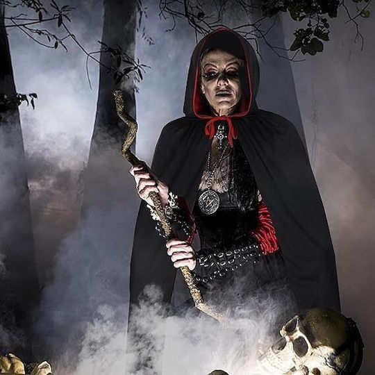 Pelerină de Carnaval Neagră pentru Halloween