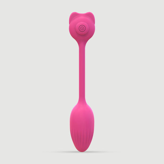 Vibrator With Remote Control Red
