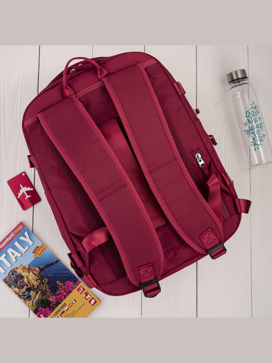 Paolo Peruzzi Backpack Αδιάβροχο Κόκκινο