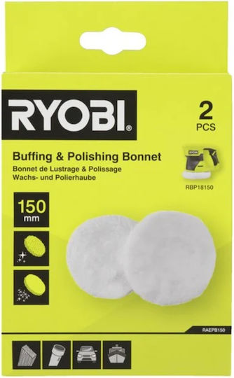 222237 Ryobi Εύκαμπτο Σφουγγάρι Γυαλίσματος 150mm