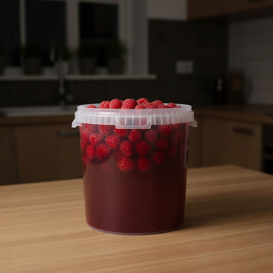 Recipient De Fermentare 33l Incolor Găleată Lichior Vin Bere Gaz