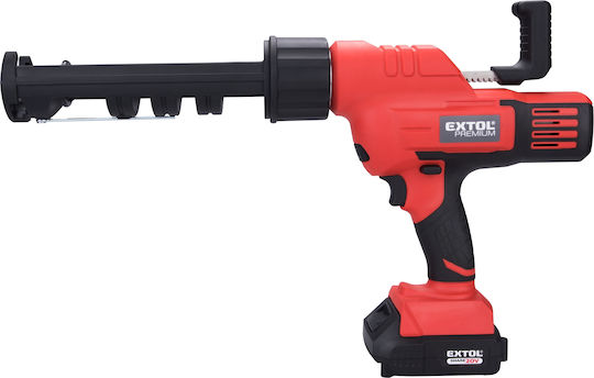 Pistol Aplicator de Silicon Fără Fir Extol 20v 8891864 2000mah 2000n