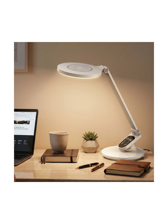 Cct 3000k-4000k-5700k Ip20 LED Настолна лампа за бюро в Черен Цвят