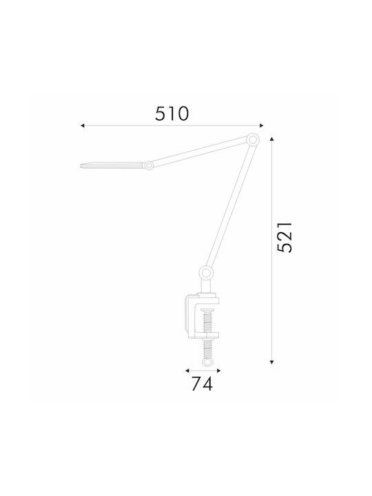 Cct 3000k-4000k-6000k Ip20 LED Office Lighting in Gold Colour