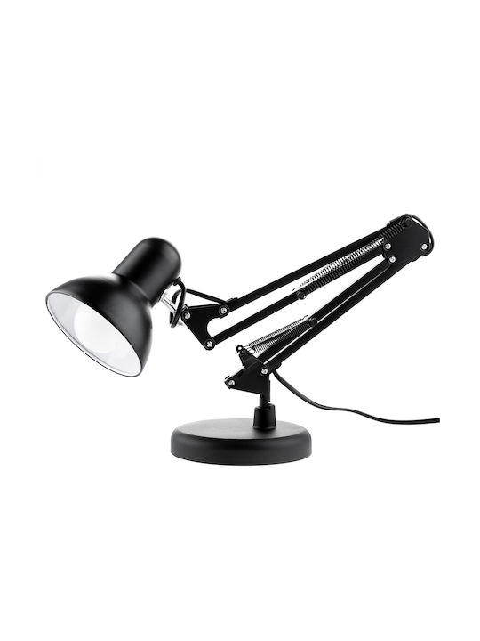 Lumiled Φωτιστικό Γραφείου για Ντουί E27 σε Μαύρο Χρώμα