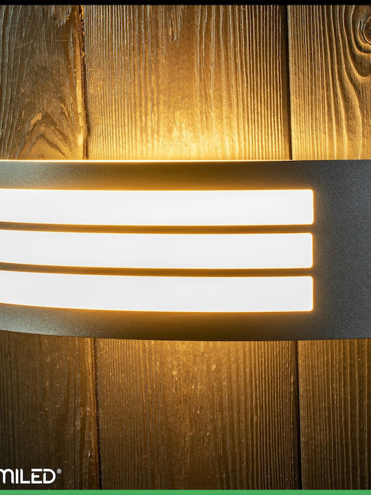Lumiled Επιτοίχιο Εξωτερικό Φωτιστικό E27 IP44