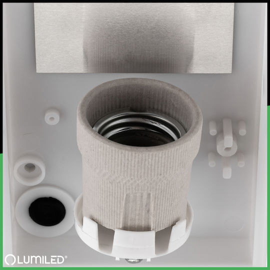 Lumiled Επιτοίχιο Εξωτερικό Φωτιστικό E27 IP44
