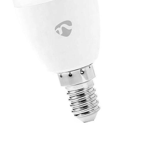 Nedis Smart Λάμπα LED 4.9W για Ντουί E14 RGB