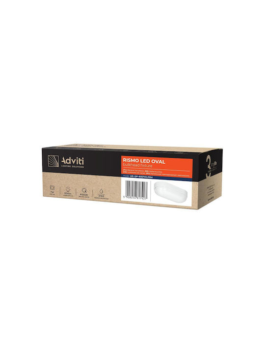 Orno Plafonieră de Exterior cu LED Integrat în Culoare Alb AD-OP-6157WLPM4