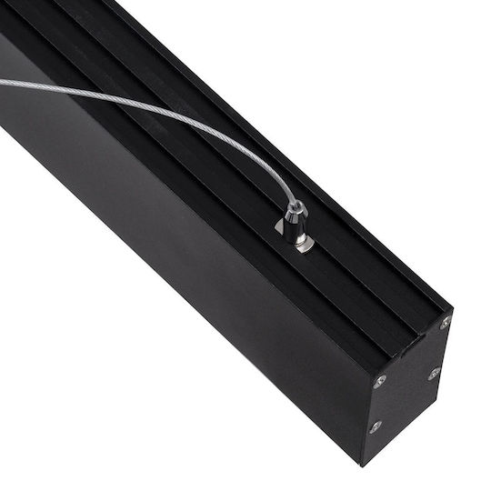 GloboStar LED Линейно Таванно Осветително Тяло 54W Топло Бяло IP20 с Регулируема Интензивност Д120xВ7см.