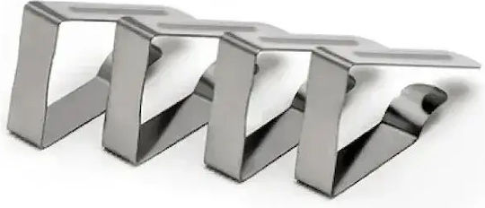 Πιάστρα Inox Τραπεζίου Μονοκόμματη Small 50τεμ