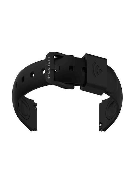 Garett Pay Kids 20 Mm Black Payment Strap
