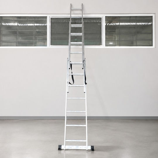 Vesta Triplu Scara combinata Aluminiu 3x7