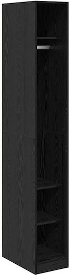 Wohnzimmerschrank Schwarze Buche 50x30x200 cm