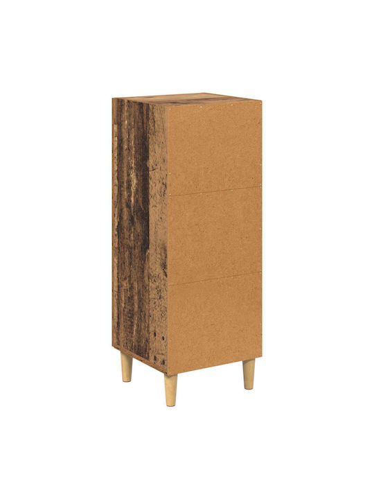 Wohnzimmer Nische aus Spanplatte Alt Holz 34.5x32.5x90cm
