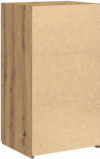 Ντουλάπι Σαλονιού από Μασίφ Ξύλο Δρυς 30x42.5x93cm