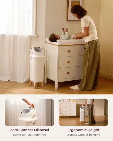 Momcozy Momcozy Abfallbehälter Für Windeln Transparent