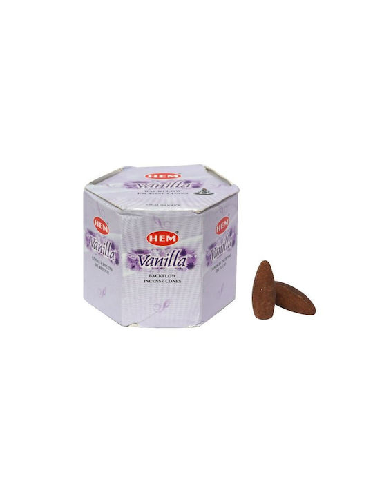 Vanilla Backflow Incense Cones 40pcs